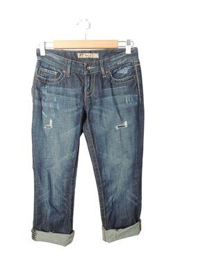 BKE starlite Cuffed capris womens size 26
